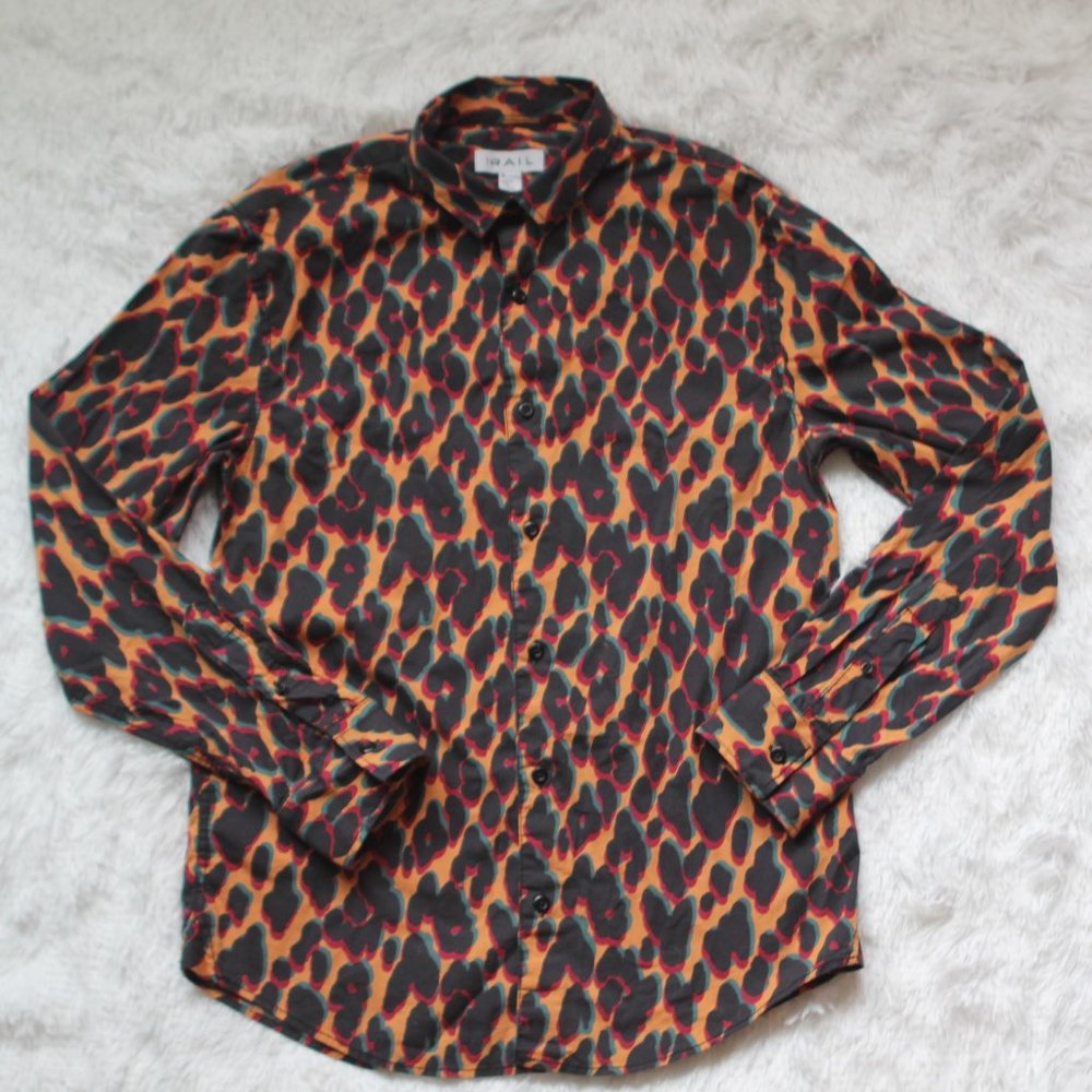 Bold and bright button down